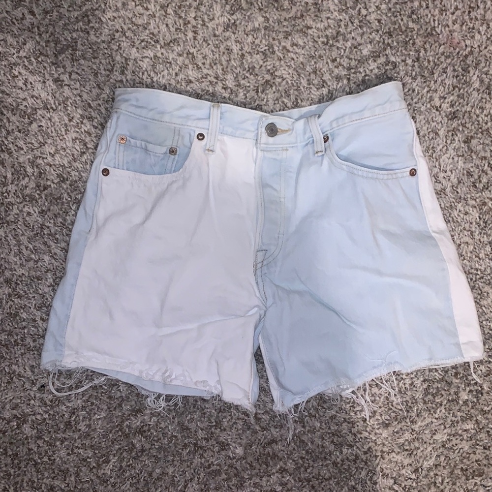 Levi’s 501 Two Tone Denim Shorts